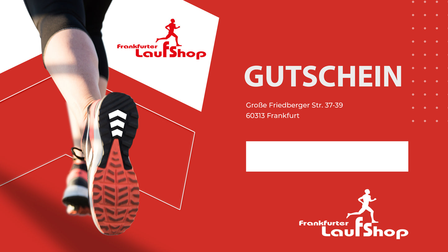 Geschenkgutschein - Frankfurter Laufshop